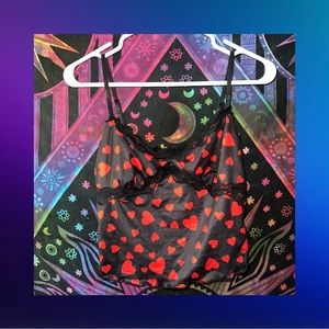 🌹Shein Heart Lace-trim Cami🌹